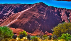 Ayers Rock: the way to the top