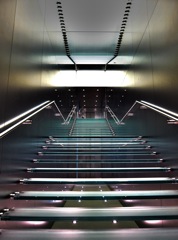 Treppenhaus im Sydney Apple Store