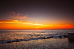 Sonnenaufgang am Bronte Beach